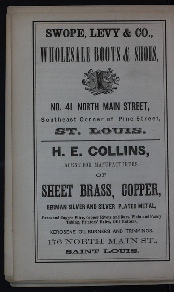 1865 City Directory