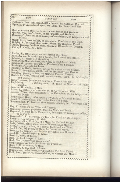 1853 54 Business Directory